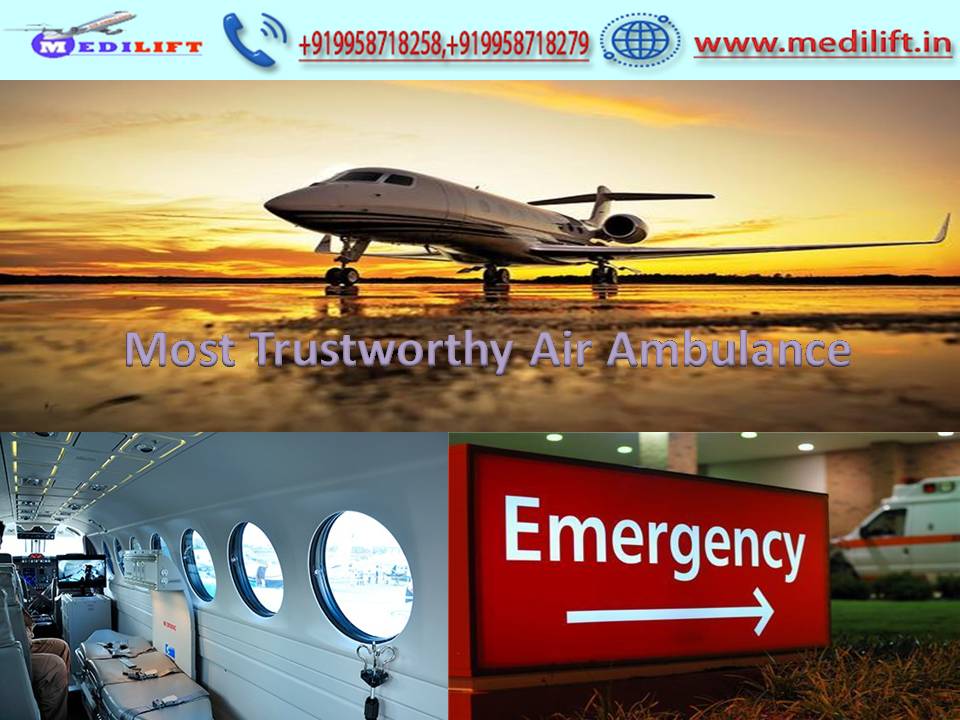 Medilift Air Ambulance in Guwahati